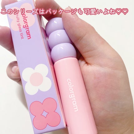 タンフルグラスティント/Colorgram/リップティントを使ったクチコミ(2枚目)