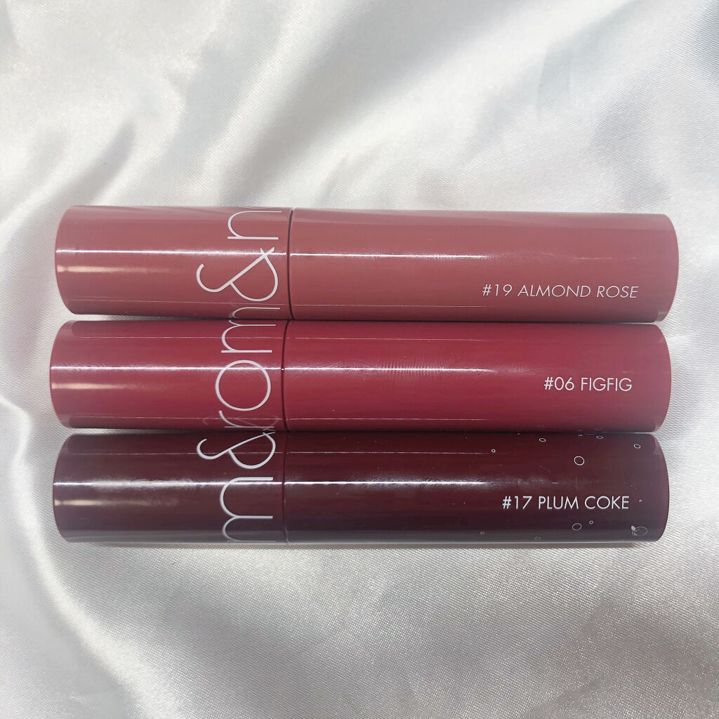 ジューシーラスティングティント/rom&nd/リップティントを使ったクチコミ（2枚目）