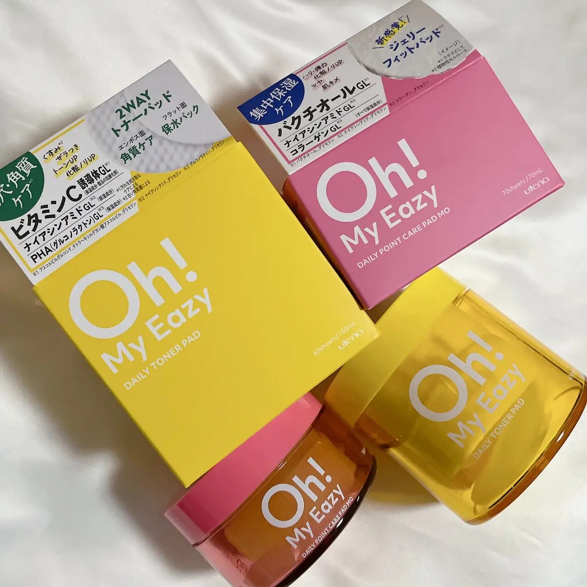 オーマイイージー デイリーポイントケアパッド MO　/ウテナ/トナーパッドを使ったクチコミ（1枚目）