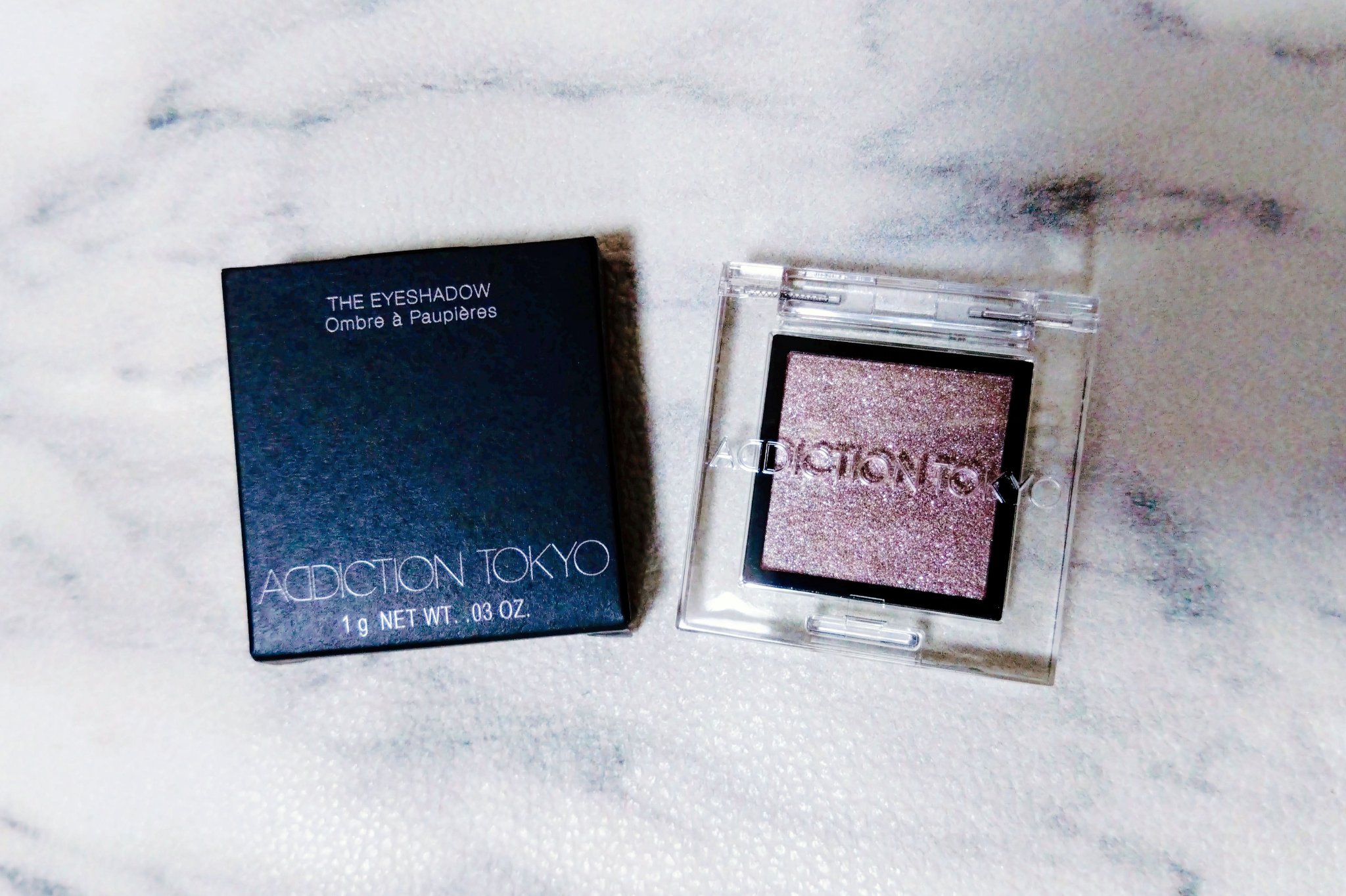 アディクション ザ アイシャドウ スパークル/ADDICTION/単色アイシャドウを使ったクチコミ（1枚目）