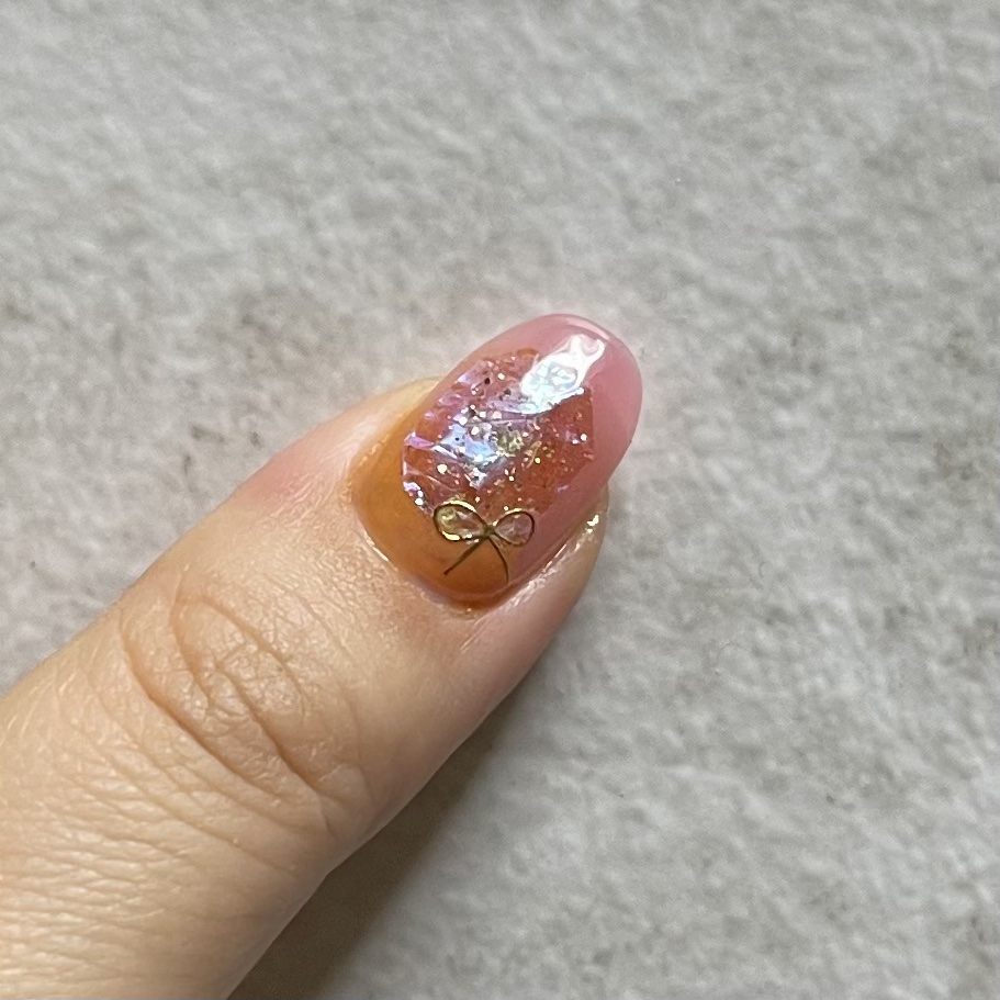 parkikoi ポリジェル/キャンドゥ/ジェルネイルを使ったクチコミ（2枚目）