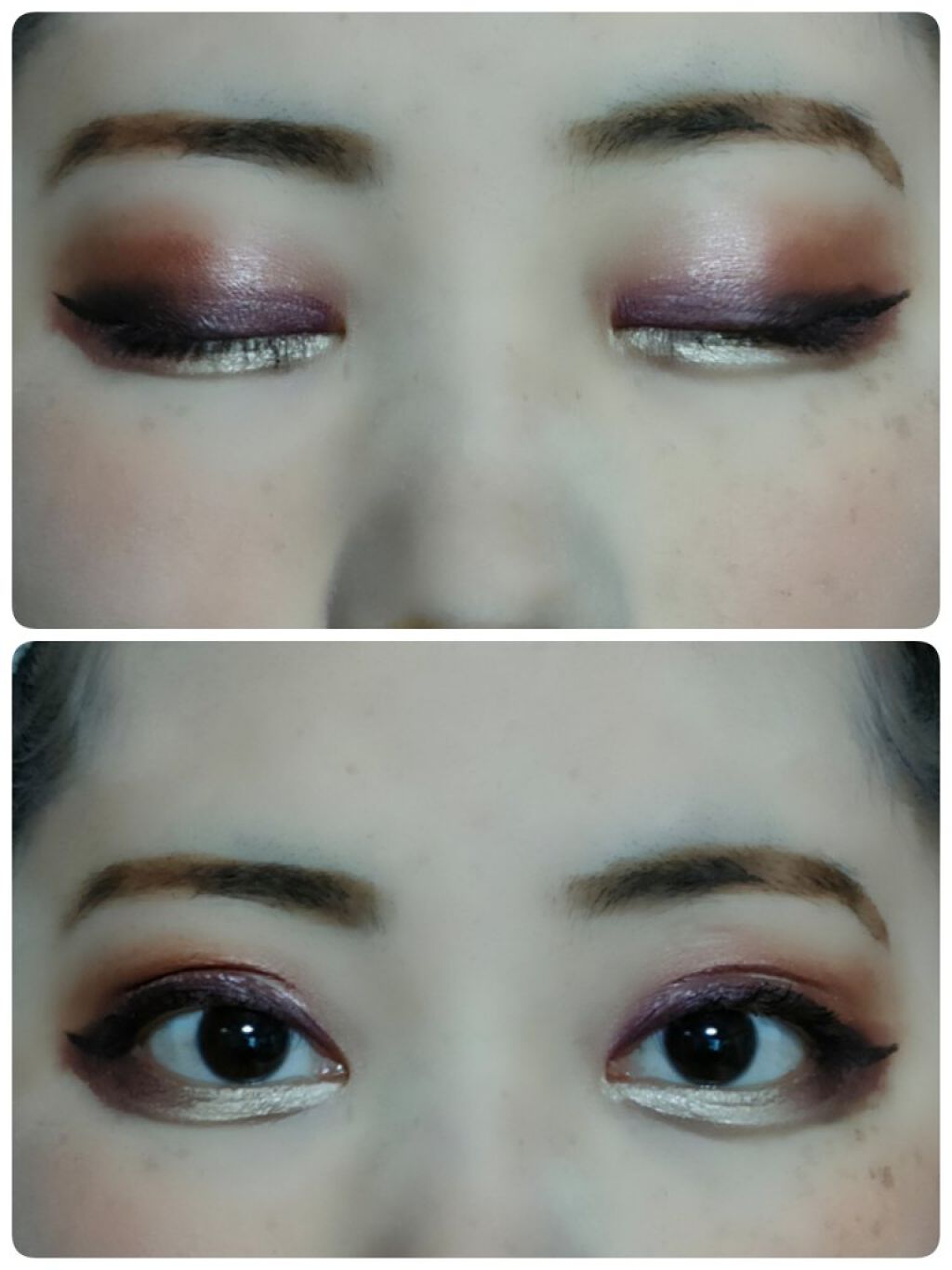 カラーインク シャドウ/MAYBELLINE NEW YORK/ジェル・クリームアイシャドウを使ったクチコミ（3枚目）