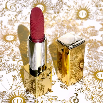 ルージュディオール(クリスマスコレクション 2024限定品) 試してみた】Dior ルージュ ディオール(クリスマス