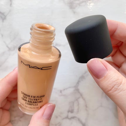 スタジオフィックス フルイッド SPF 15/M・A・C/リキッドファンデーションを使ったクチコミ(6枚目)