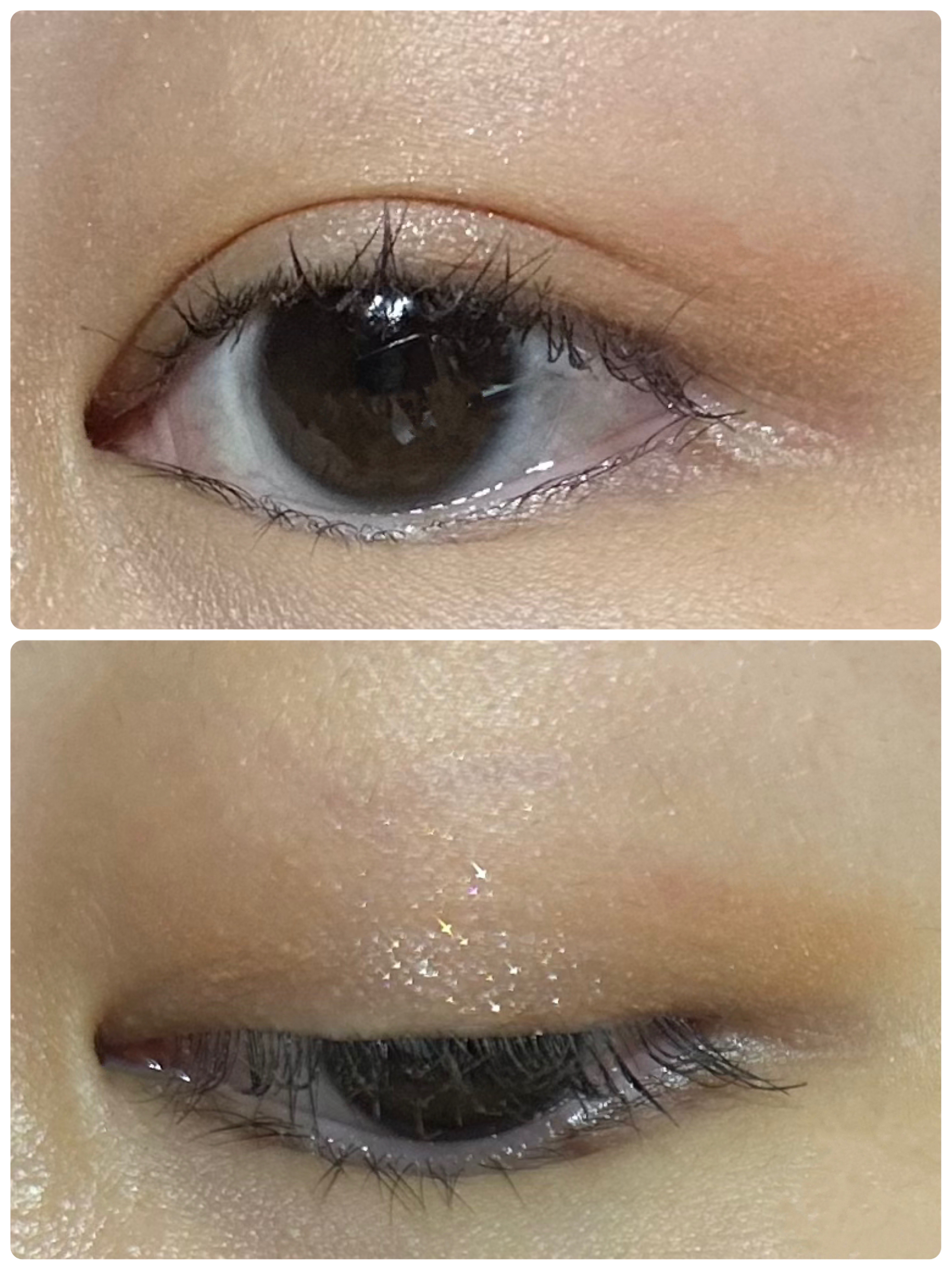 シャドーフラッシュ  BE703 ココアベージュ (稲妻スイッチ)/MAJOLICA MAJORCA/アイシャドウパレットを使ったクチコミ（3枚目）