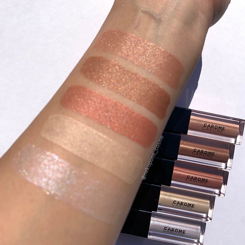 メルティングフィットアイシャドウ /CAROME./ジェル・クリームアイシャドウを使ったクチコミ(5枚目)