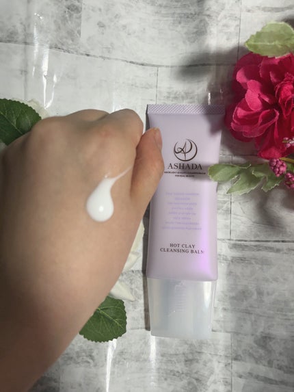 ホットクレイ クレンジング バーム/アスハダ/クレンジングバームを使ったクチコミ(2枚目)