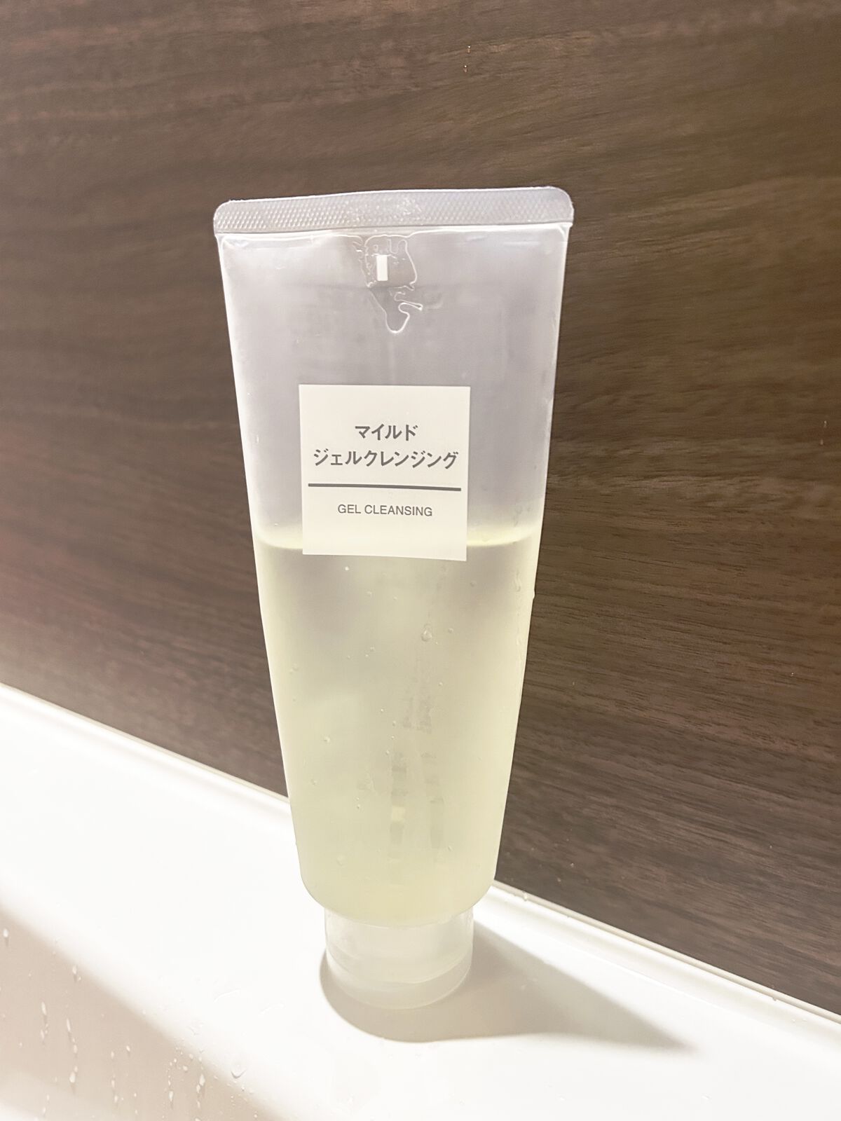 マイルドジェルクレンジング/無印良品/クレンジングジェルを使ったクチコミ（1枚目）