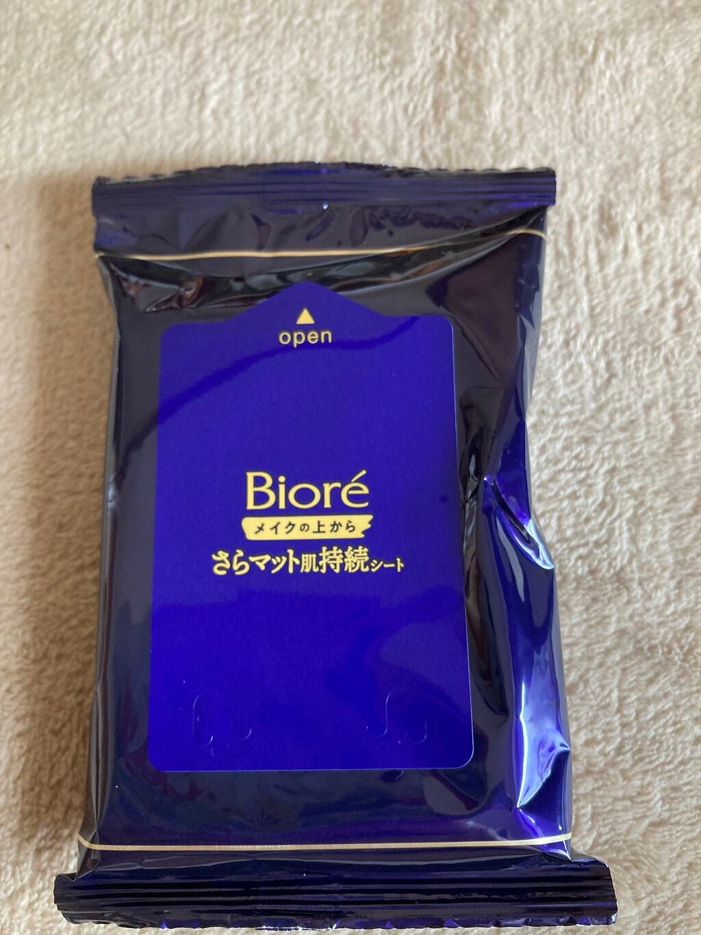 ビオレ メイク持続シート さらマット肌/ビオレ/フェイスシートを使ったクチコミ(2枚目)