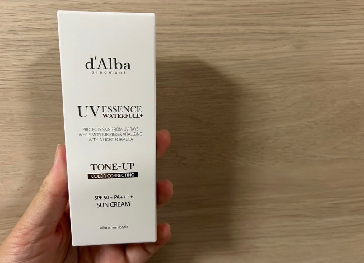 ウォータフルトーンアップサンクリーム/ダルバ/日焼け止めクリームを使ったクチコミ(2枚目)