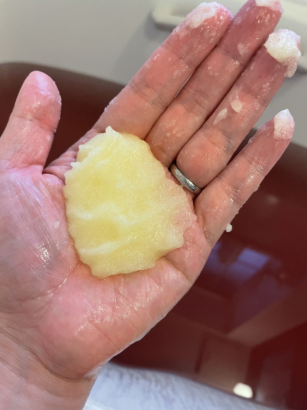 べっぴん塩/ラエナ/ボディスクラブを使ったクチコミ（3枚目）