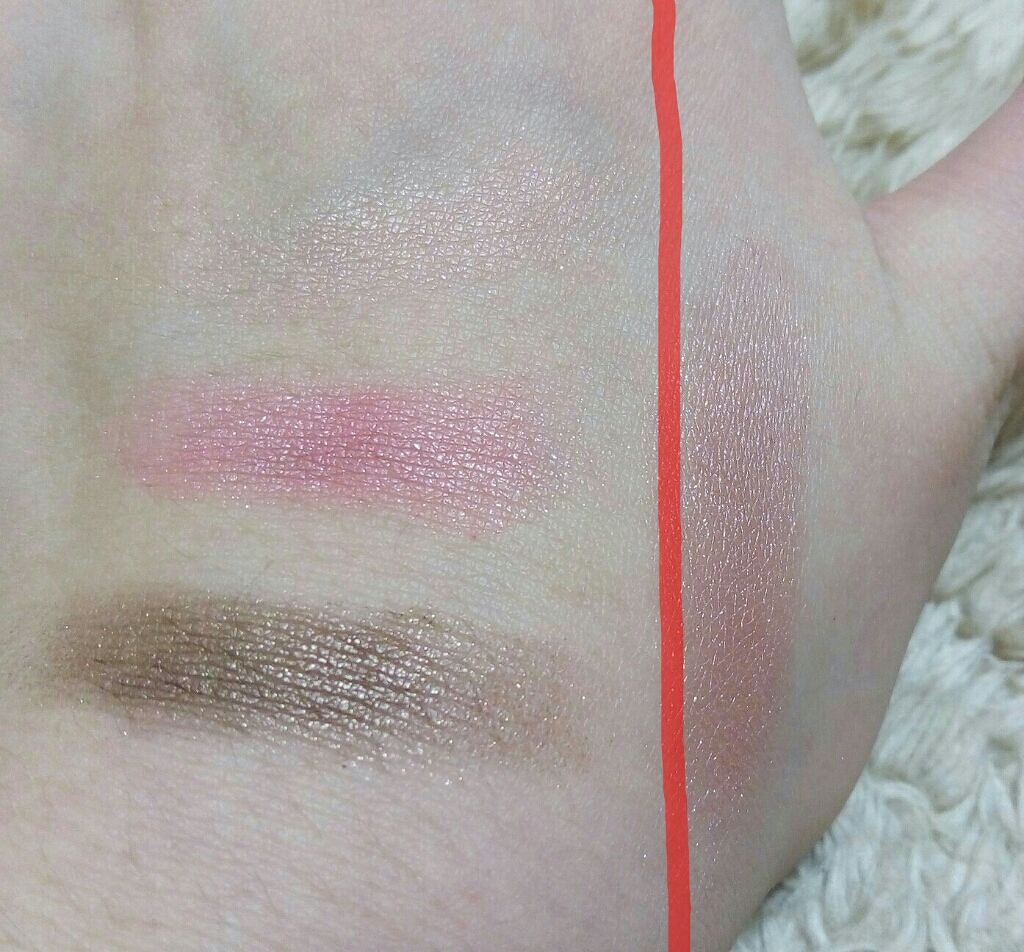 MC3色アイシャドウ2/3COINS/アイシャドウパレットを使ったクチコミ（3枚目）