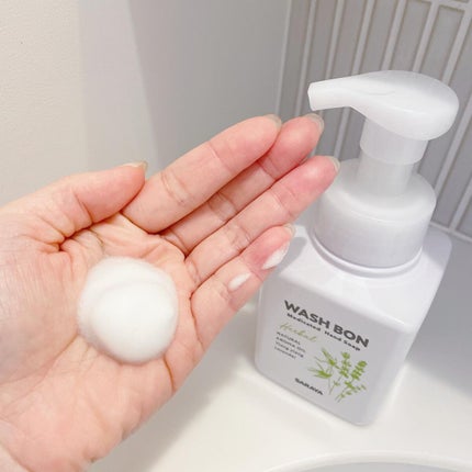 ウォシュボン ハーバル薬用ハンドソープ/サラヤ/ハンドソープを使ったクチコミ(4枚目)