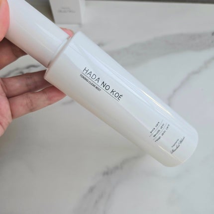 TONING CLEAR MIST/HADA NO KOE/その他洗顔料を使ったクチコミ(2枚目)