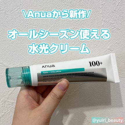 PDRNヒアルロン酸100 モイスチャライジングクリーム/Anua/フェイスクリームを使ったクチコミ(1枚目)