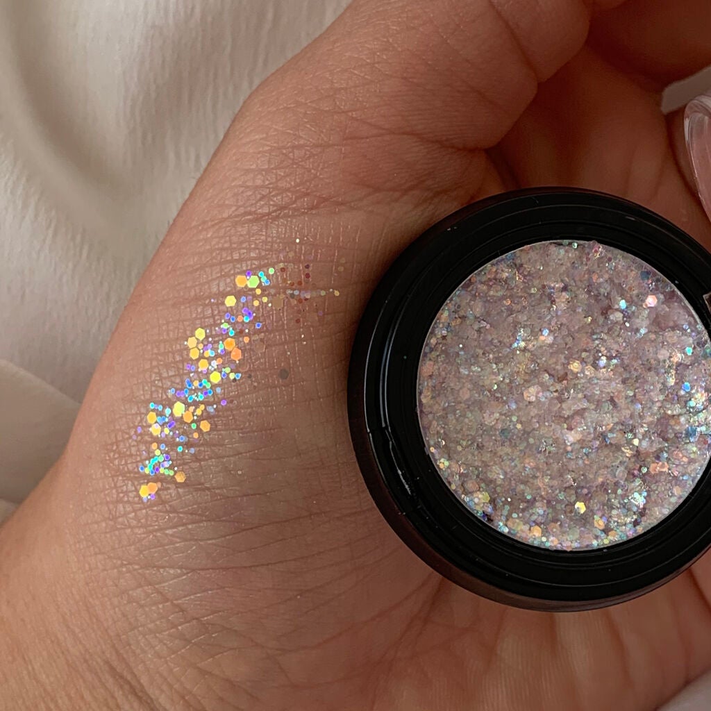 URGLAM GLITTER GEM/U R GLAM/ジェル・クリームチークを使ったクチコミ(4枚目)