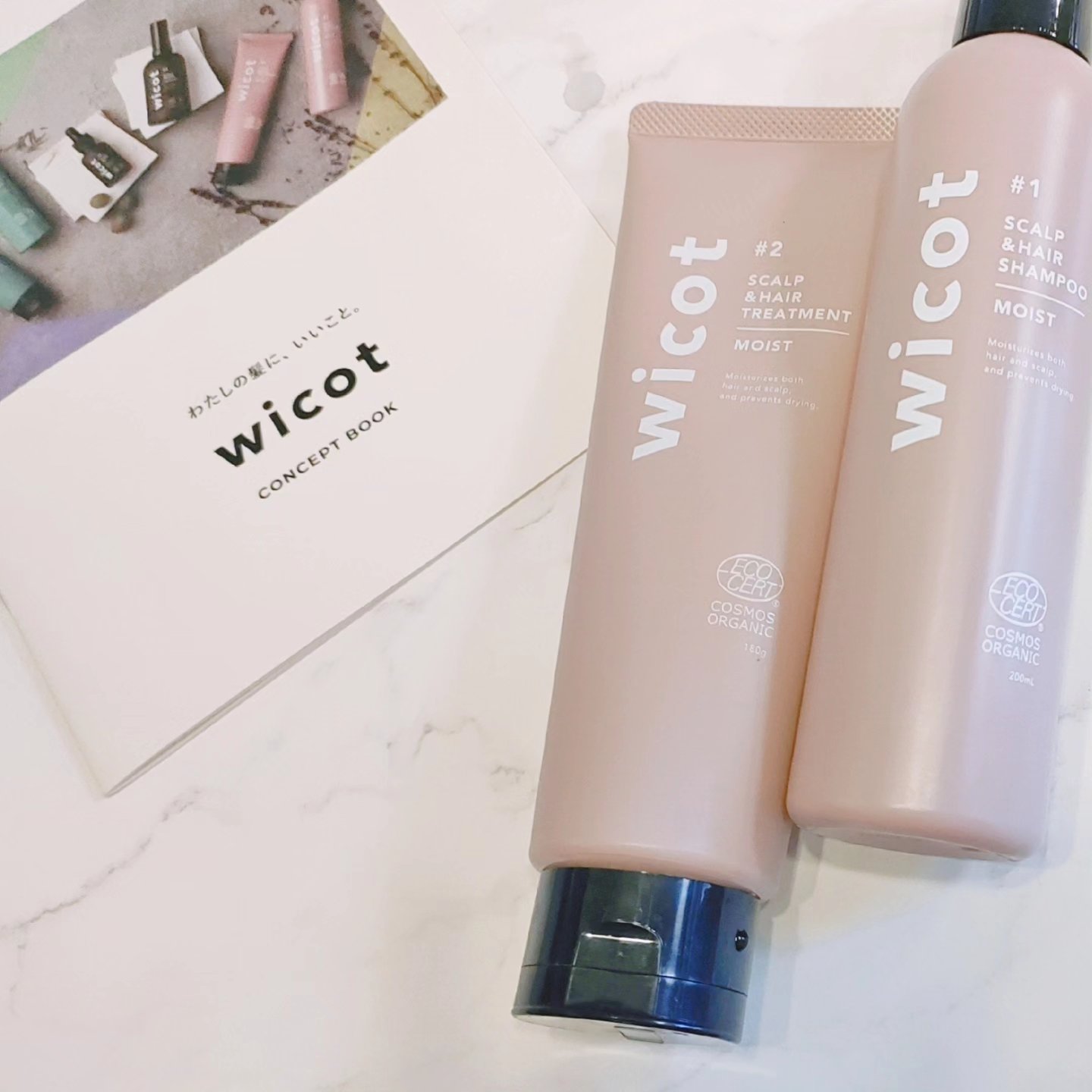 スカルプ＆ヘア シャンプー/トリートメント モイスト/wicot/市販シャンプーを使ったクチコミ（2枚目）