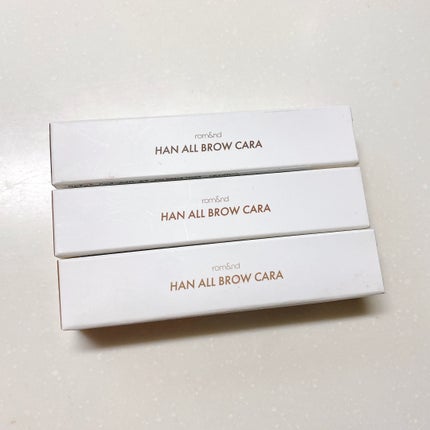 ハンオールブロウカラ/rom&nd/眉マスカラを使ったクチコミ(5枚目)