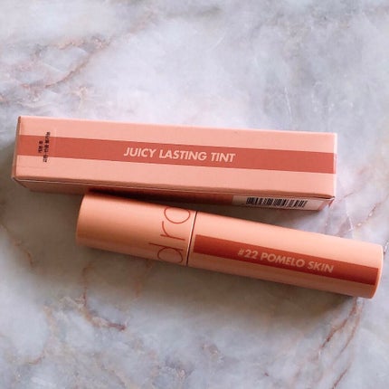 ジューシーラスティングティント/rom&nd/リップティントを使ったクチコミ(1枚目)