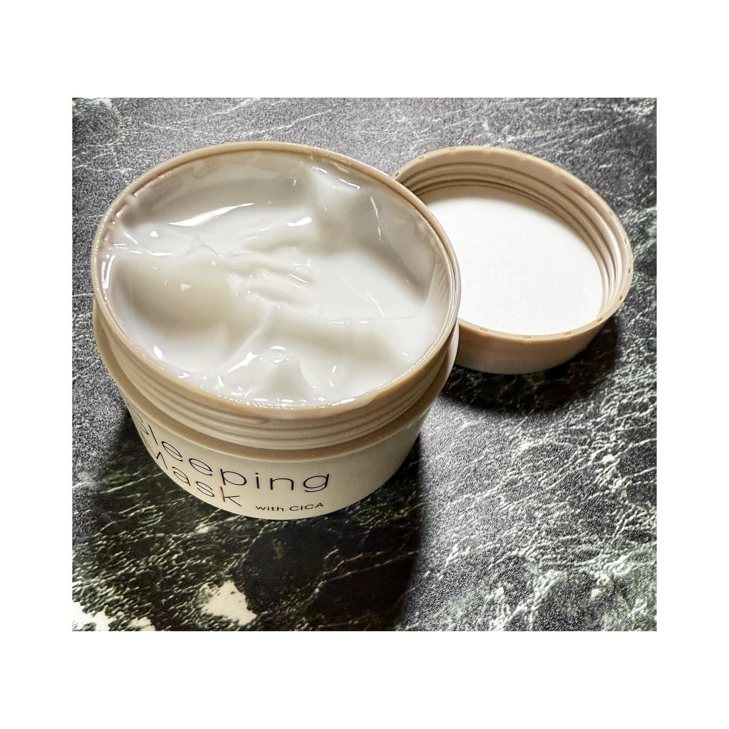 スリーピングマスク with CICA/b.glen/フェイスクリームを使ったクチコミ（3枚目）