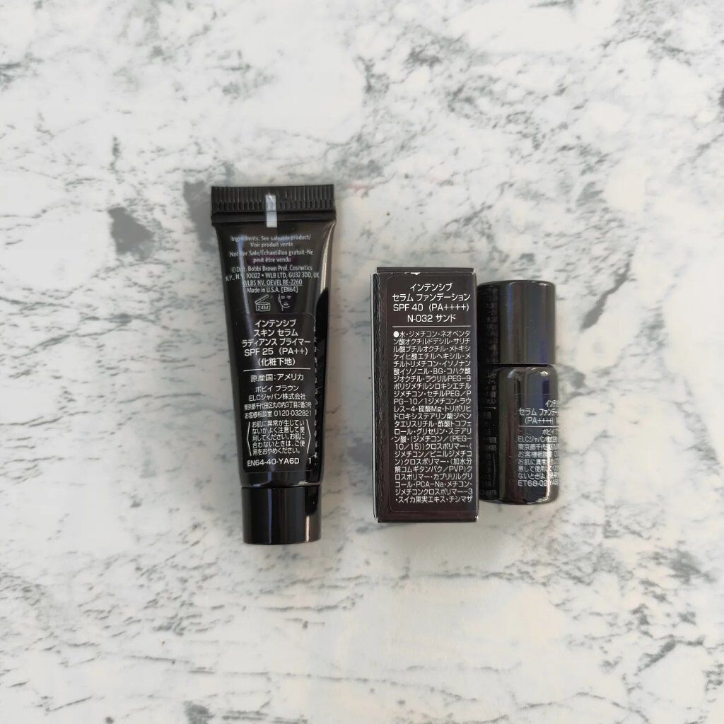 インテンシブ セラム ファンデーション/BOBBI BROWN/リキッドファンデーションを使ったクチコミ（2枚目）