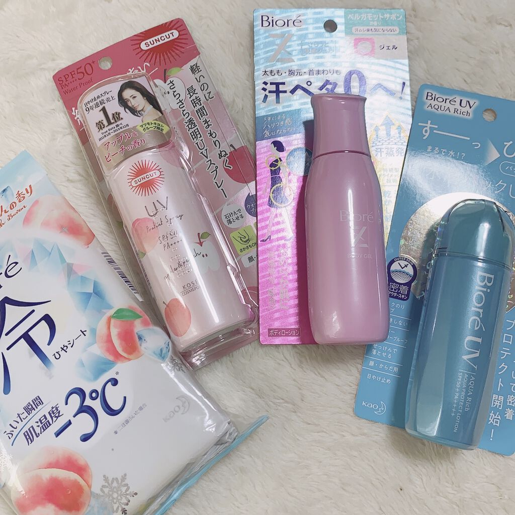 フレグランスUV プロテクトスプレー 桜&ピーチの香り/サンカット®/日焼け止めミスト・スプレーを使ったクチコミ（1枚目）