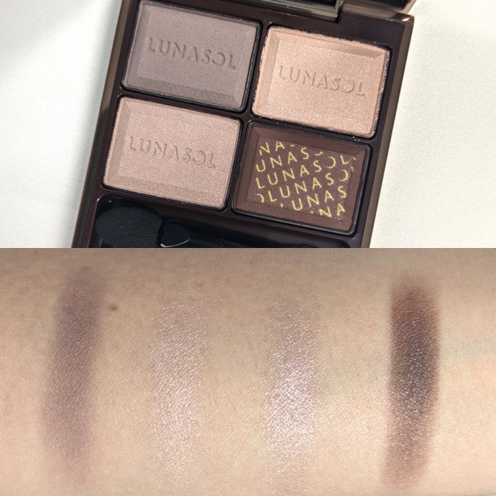 セレクション・ドゥ・ショコラアイズ/LUNASOL/アイシャドウパレットを使ったクチコミ（2枚目）