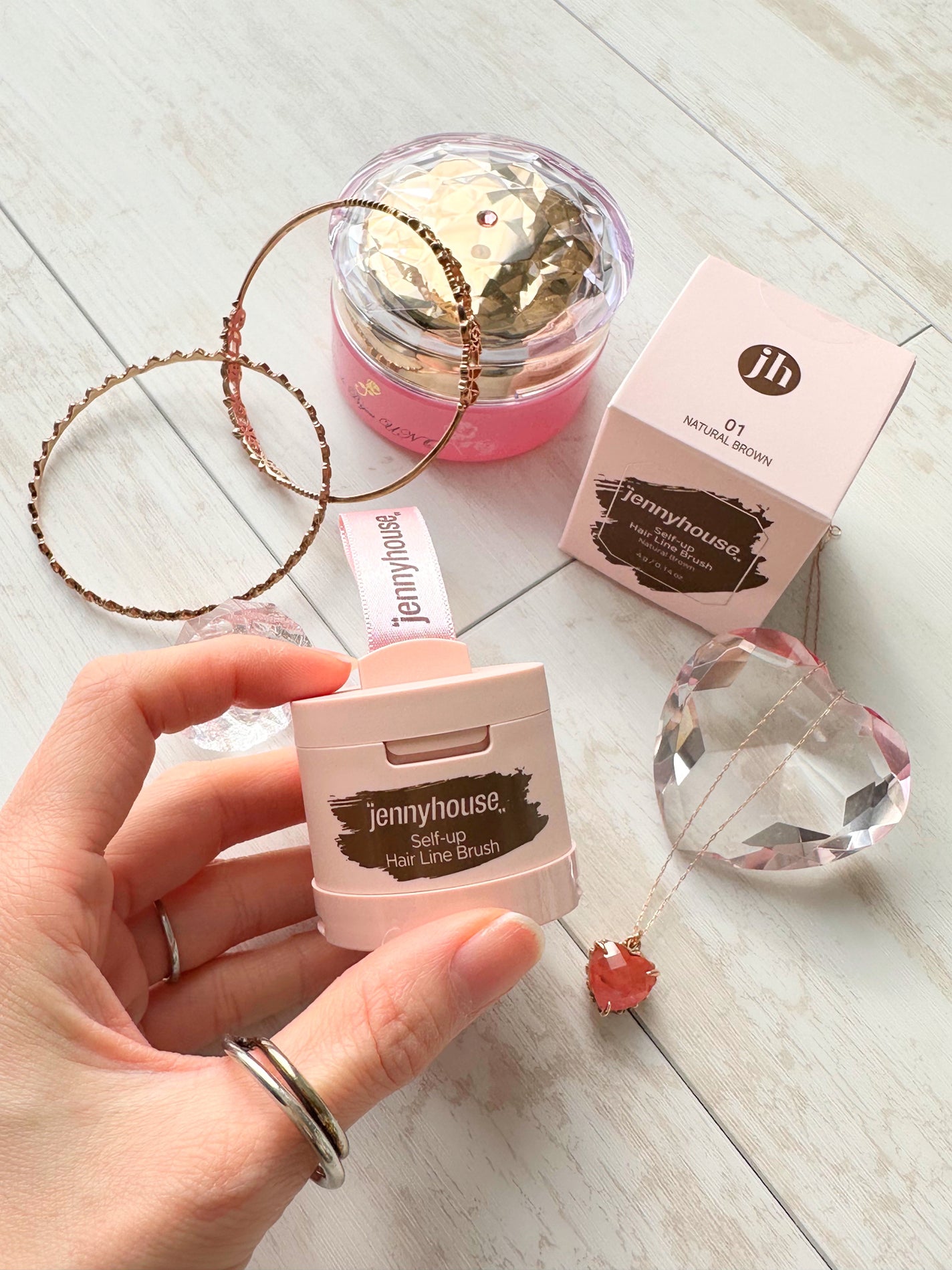 セルフアップヘアラインブラシ/jenny house/ヘアカラーを使ったクチコミ(1枚目)