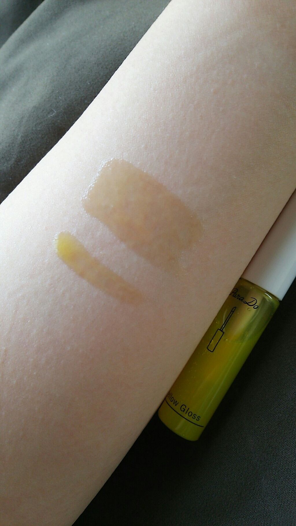 イエローグロス/パラドゥ/リップグロスを使ったクチコミ（2枚目）