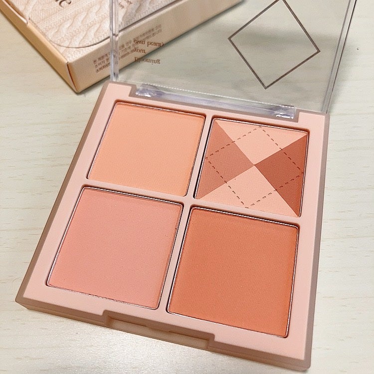 ブレンディングムードチーク/dasique/パウダーチークを使ったクチコミ(1枚目)