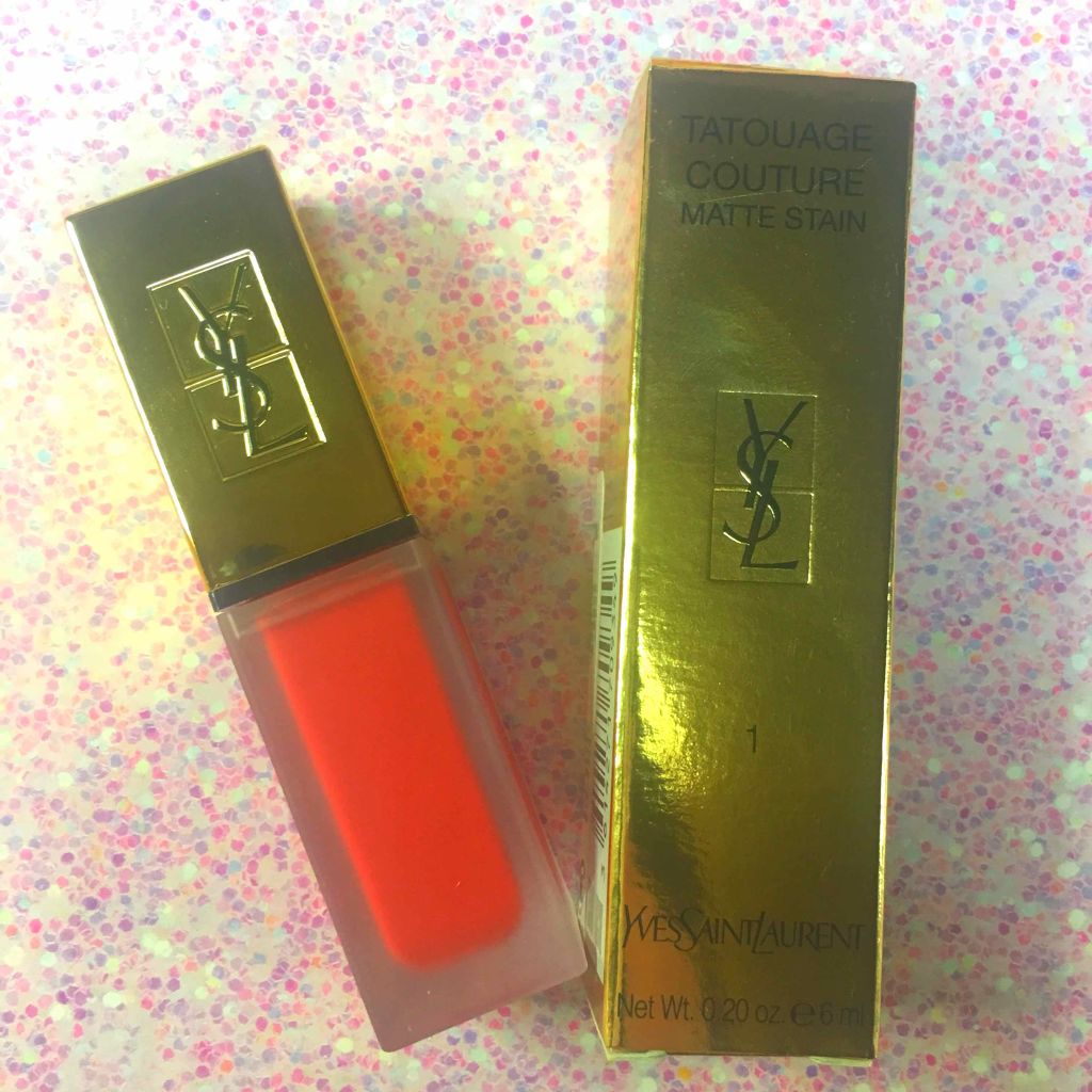 タトワージュ クチュール/YVES SAINT LAURENT BEAUTE/口紅を使ったクチコミ(1枚目)