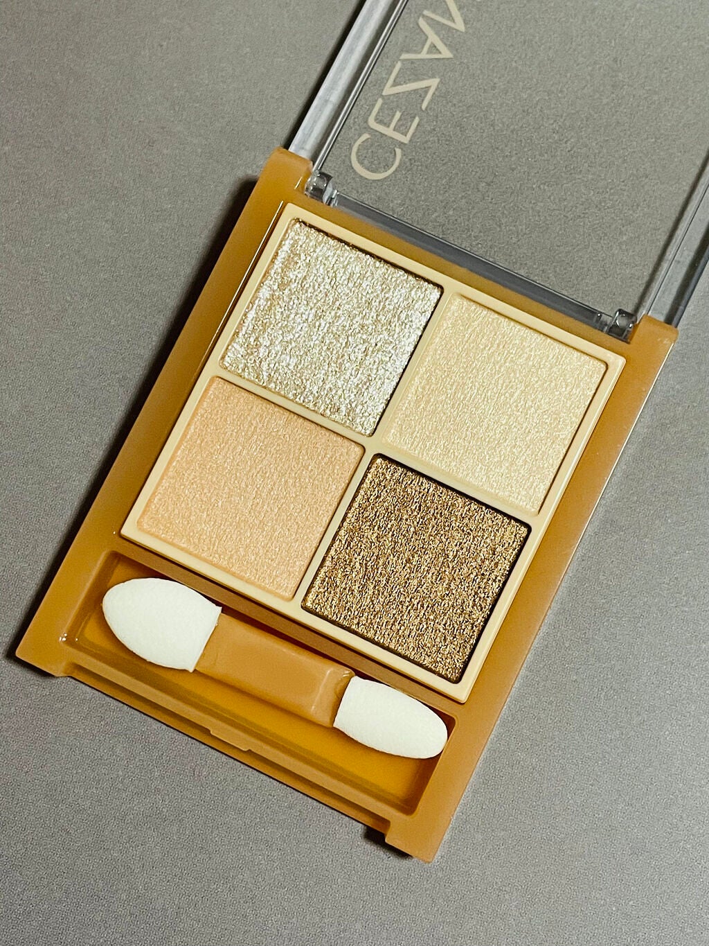 ベージュトーンアイシャドウ/CEZANNE/アイシャドウパレットを使ったクチコミ(2枚目)