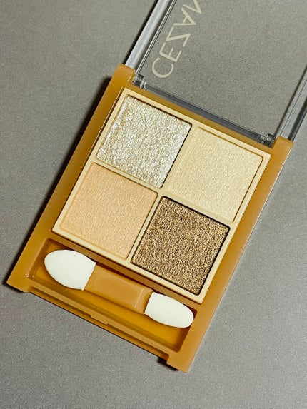 ベージュトーンアイシャドウ/CEZANNE/アイシャドウパレットを使ったクチコミ(2枚目)
