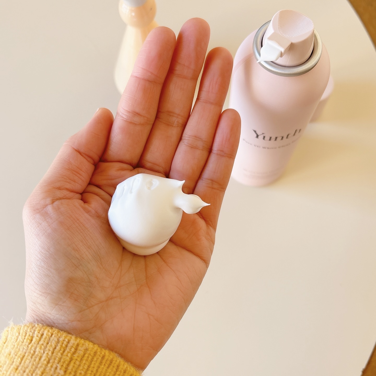 生VCホワイトクリアフォーム/Yunth/泡洗顔を使ったクチコミ（3枚目）