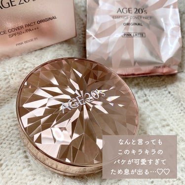 ORIGINAL ESSENCE COVER PACT/AGE20’s/クッションファンデーションを使ったクチコミ（2枚目）