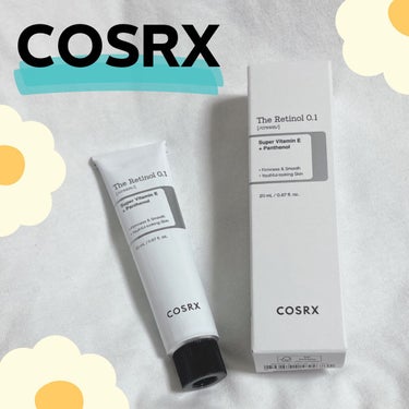 ❁   COSRX

ザ・レチノール0.1クリーム 

.20㎖


▼商品説明明--------------------------------------

化粧ノリが悪い方、化粧崩れが激しい方、
