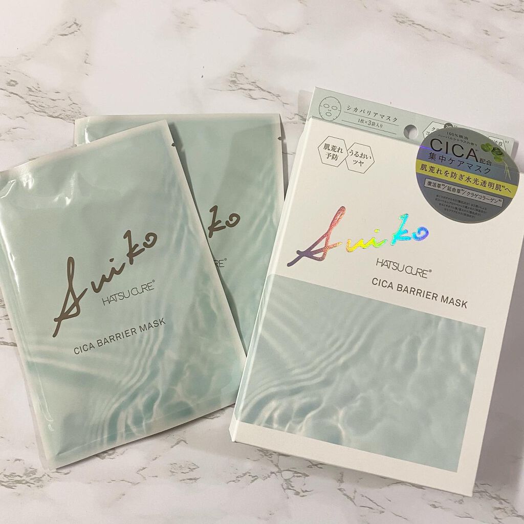 SUIKO HC シカバリアマスク/SUIKO HATSUCURE/シートマスク・パックを使ったクチコミ（1枚目）