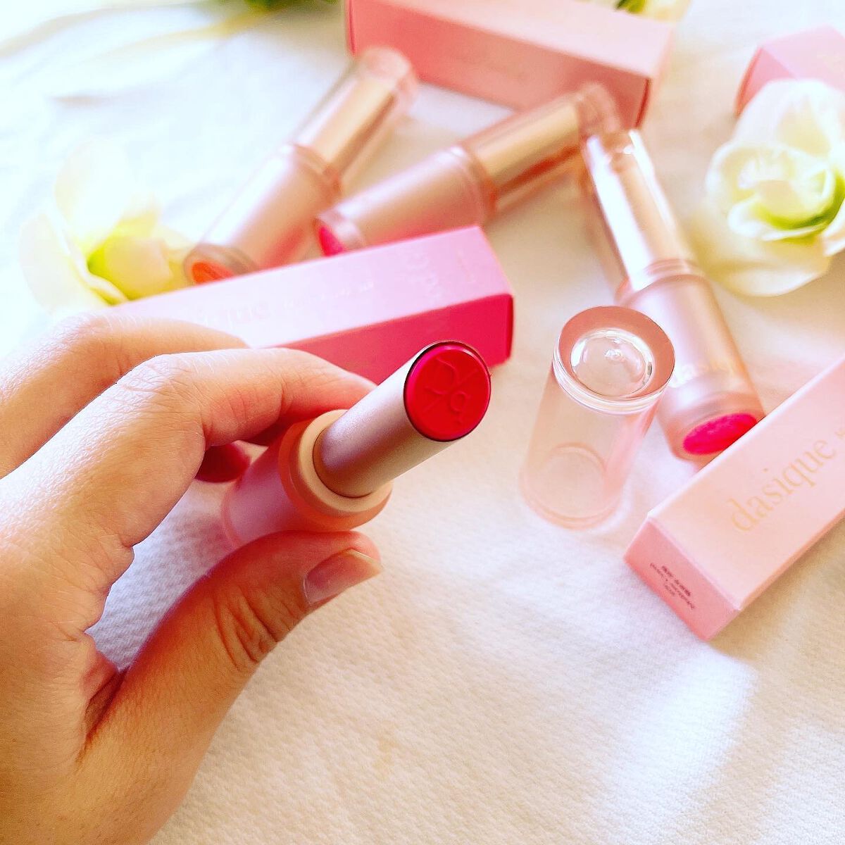 ムードグロウリップスティック/dasique/口紅を使ったクチコミ(7枚目)