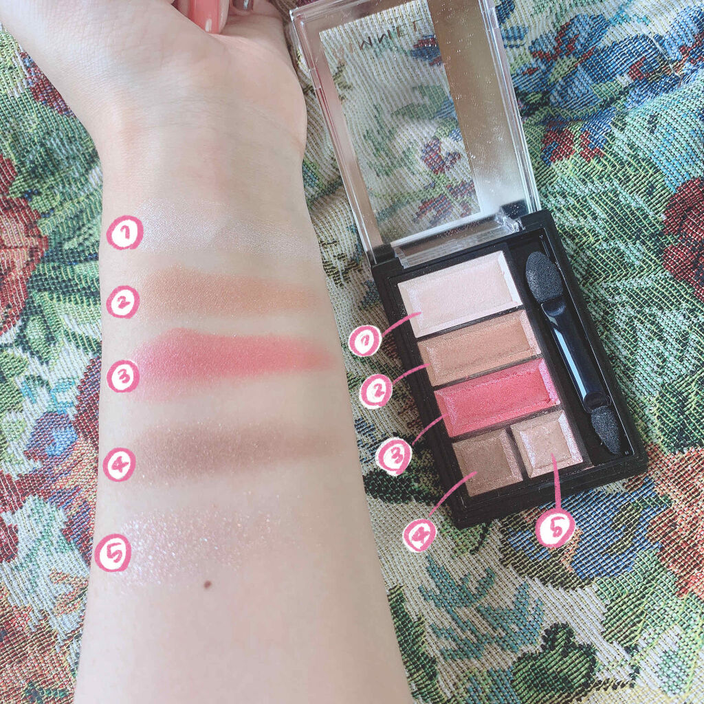 ショコラスウィート アイズ/リンメル ロンドン/アイシャドウパレットを使ったクチコミ（2枚目）