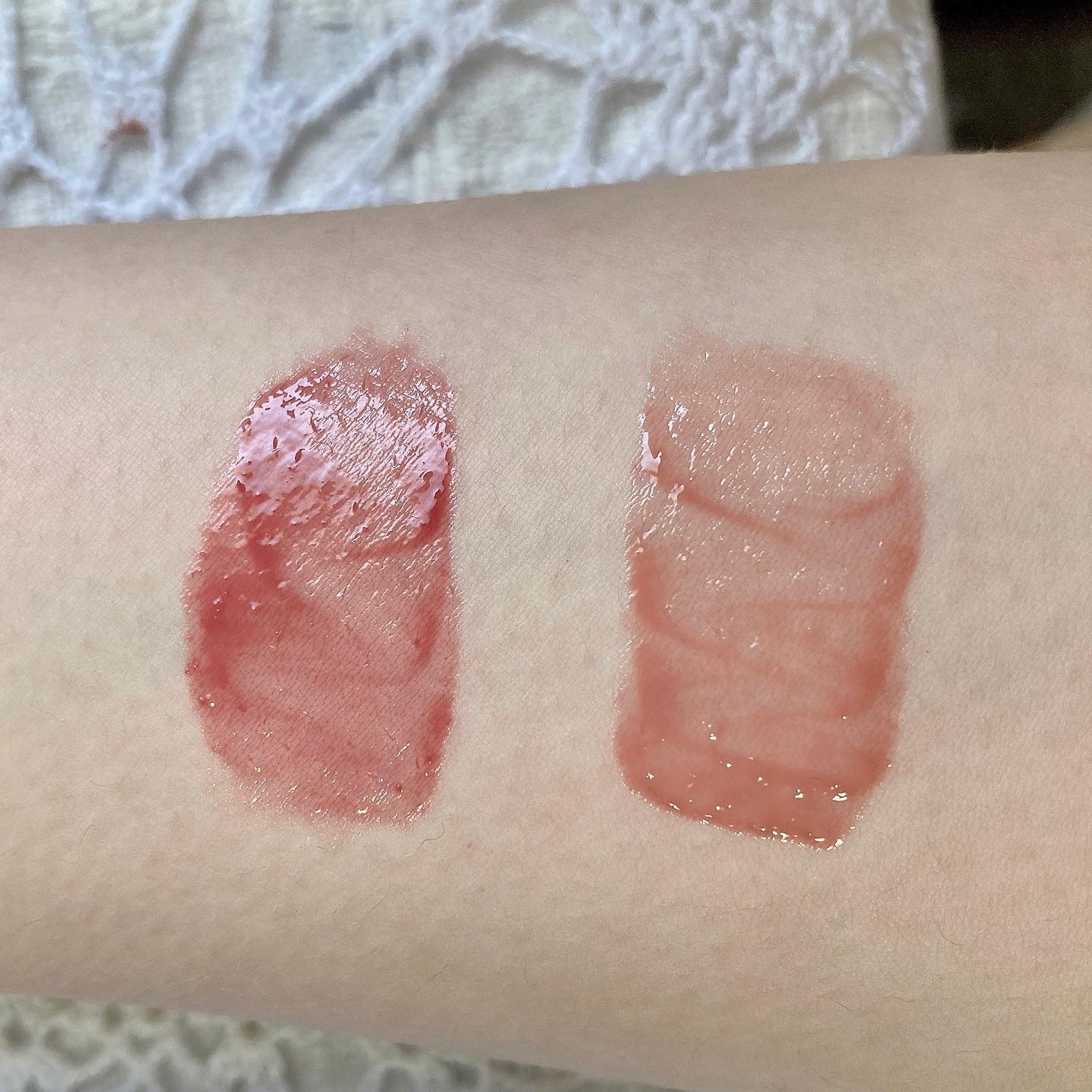 ドットオンムードピュアグロウティント/Heart Percent/リップティントを使ったクチコミ（3枚目）