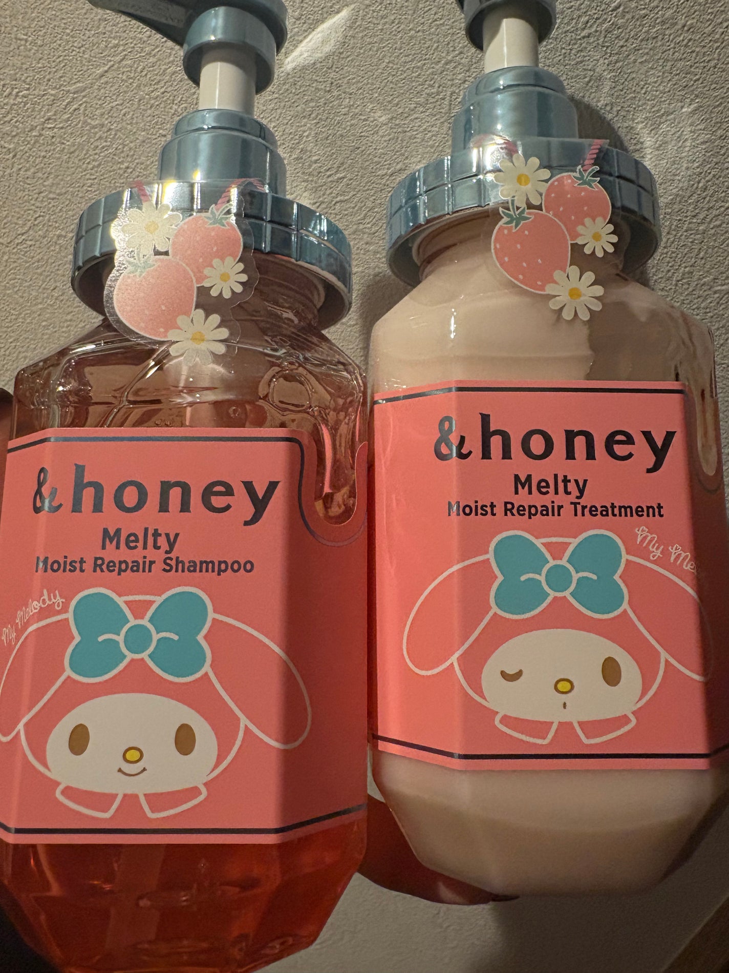 アンドハニー マイメロディ メルティ  シャンプー&ヘアトリートメント ペアセット/&honey/市販シャンプーを使ったクチコミ(2枚目)