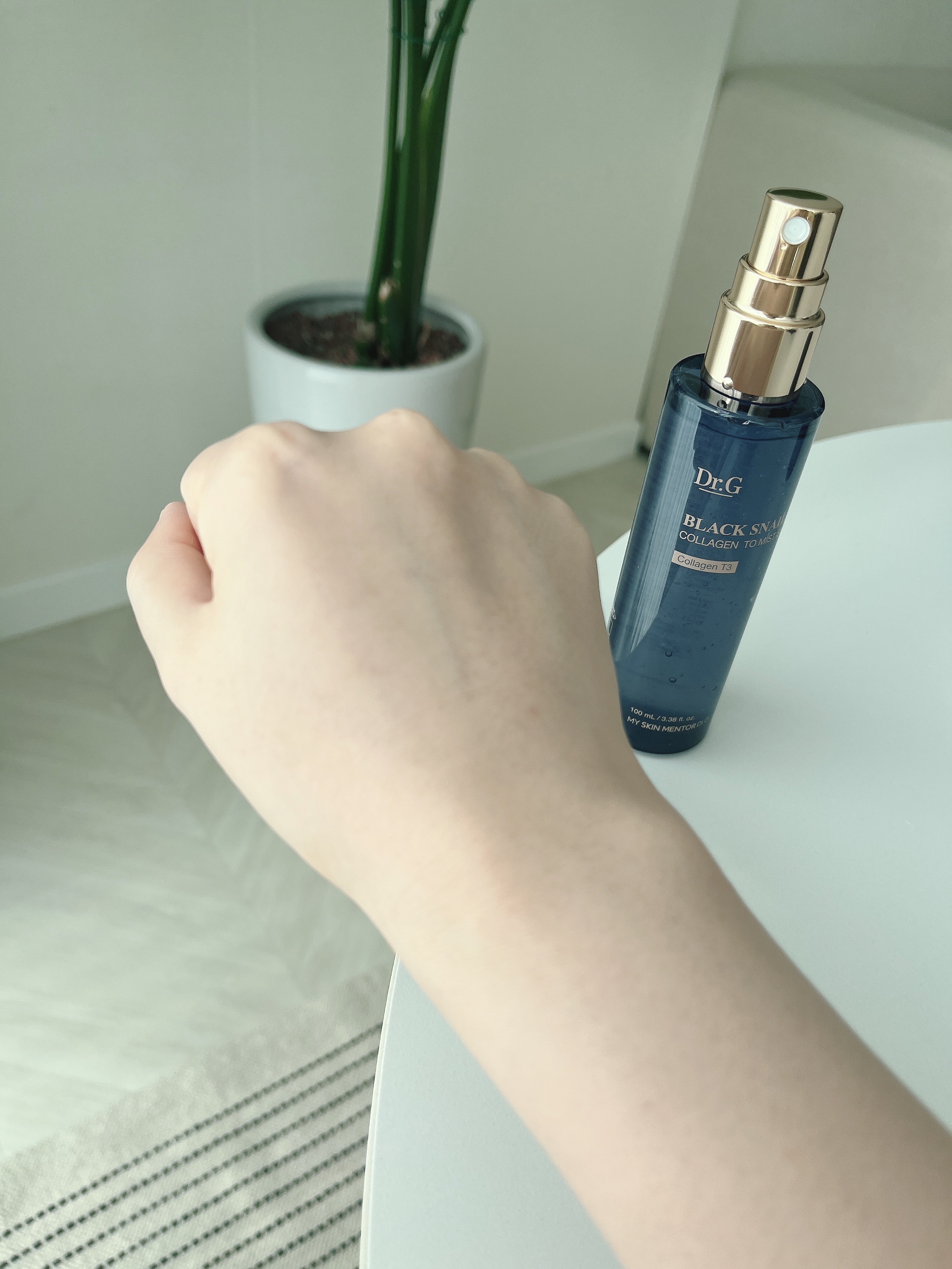 ドクタージー ブラックスネイル コラーゲンミスト/Dr.G/ミスト状化粧水を使ったクチコミ（3枚目）
