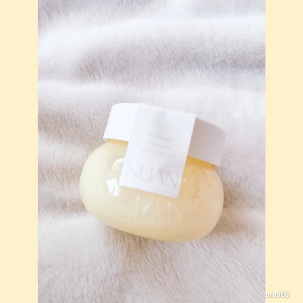 半熟ジュレクリーム/NUAN/フェイスクリームを使ったクチコミ(3枚目)