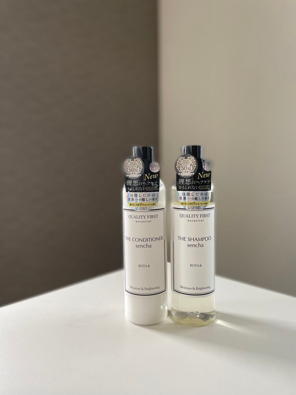 ボタアンド ザ シャンプー <sencha>/クオリティファースト/市販シャンプーを使ったクチコミ(1枚目)