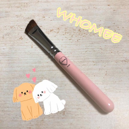 フーミー アイブロウブラシ 熊野筆/WHOMEE/メイクブラシを使ったクチコミ(1枚目)