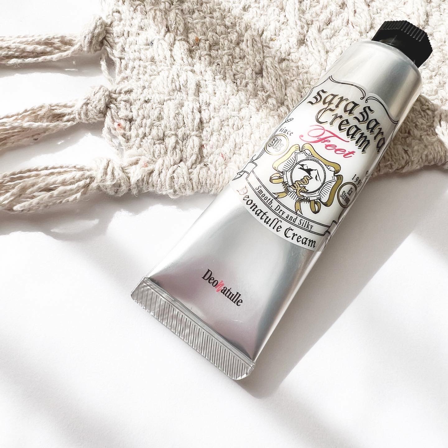 薬用足指さらさらクリーム/デオナチュレ/デオドラント・制汗剤を使ったクチコミ（1枚目）