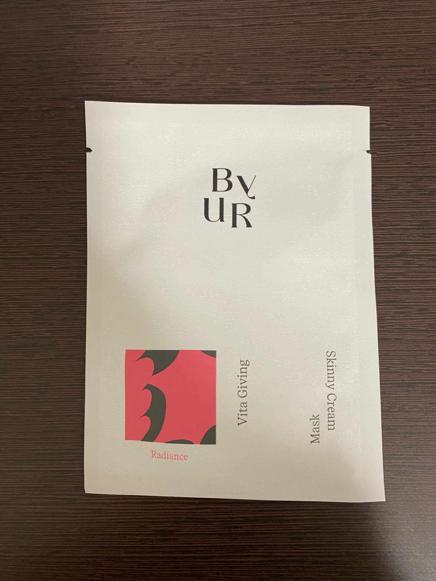 ビタルーセント スキニークリームマスク/ByUR/シートマスク・パックを使ったクチコミ(1枚目)