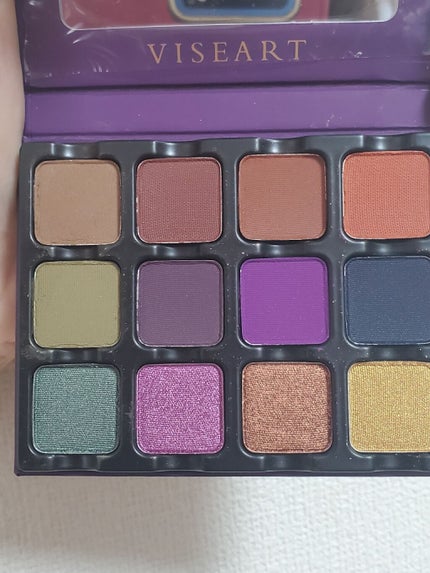 Paris EDIT Eye Shadow Palette/VISEART/アイシャドウパレットを使ったクチコミ(2枚目)