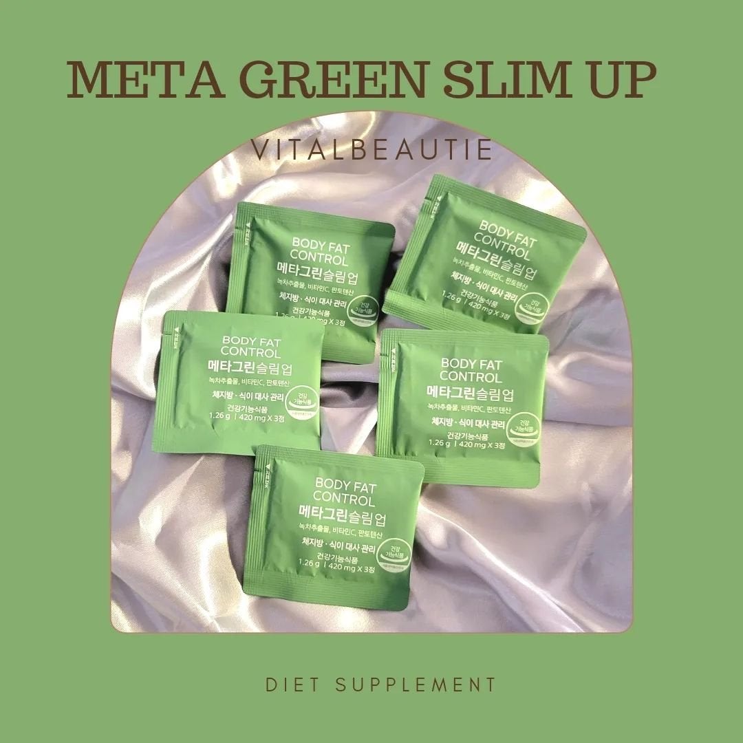 メタグリーンスリムアップ/VITALBEAUTIE/ボディサプリメントを使ったクチコミ(1枚目)
