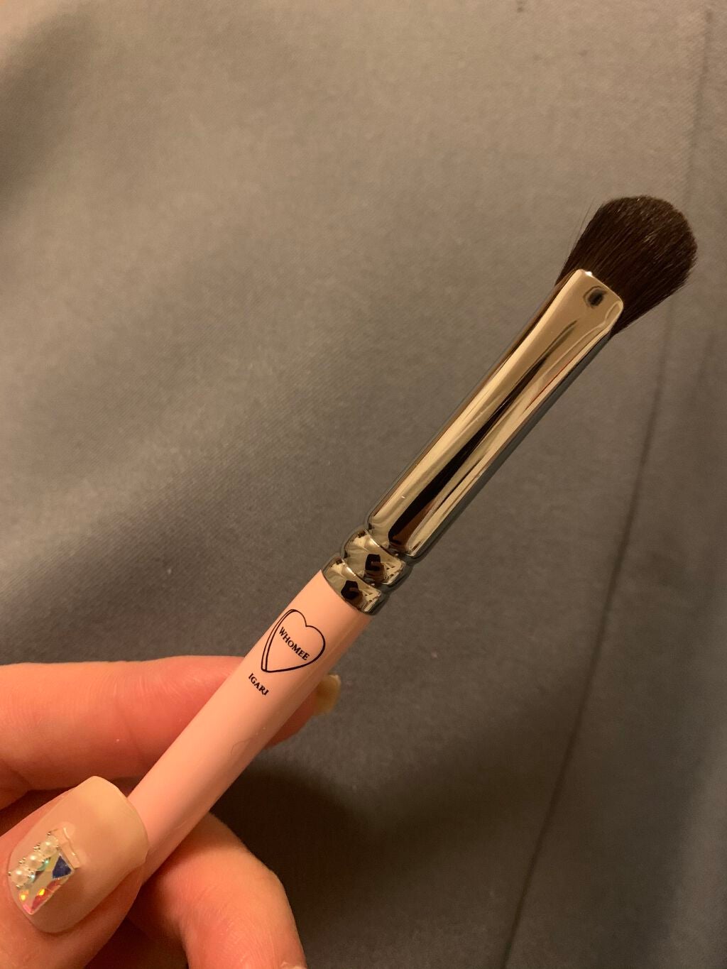 フーミー アイブロウブラシ 熊野筆/WHOMEE/メイクブラシを使ったクチコミ(4枚目)